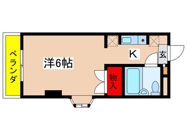 グリ－ンハイツ麻生の物件間取画像